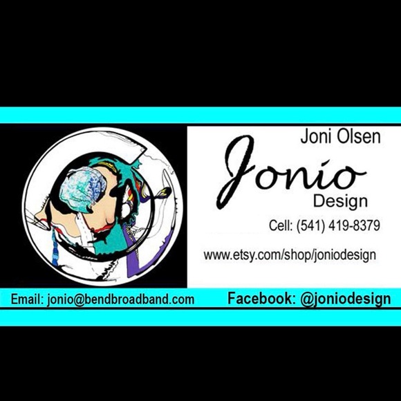 Elegant OWL Blue and Green Scarf - Picture 5 of 7